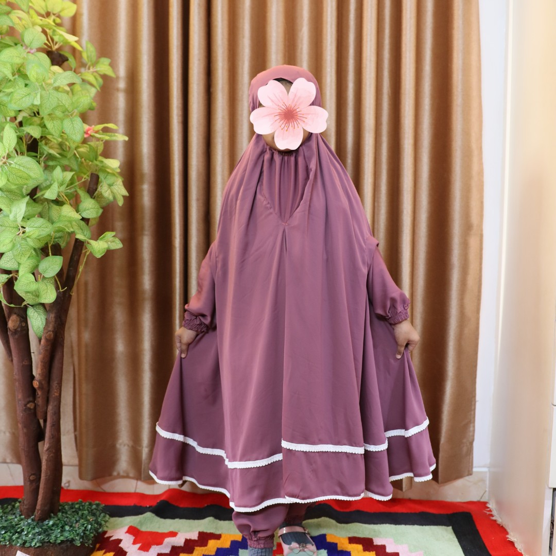 Master Kids Cherry Khimar Set For Age 1 or 2