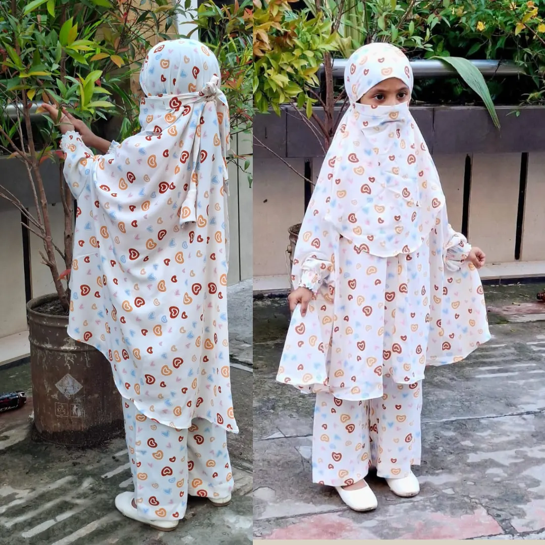 Kids Cherry Khimar Set KCKS120