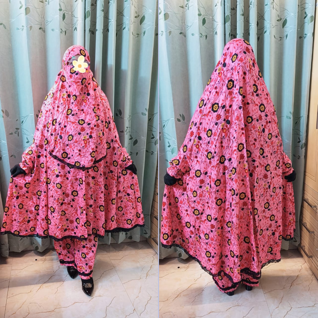 Lilen Fabric Khimar Set LF120