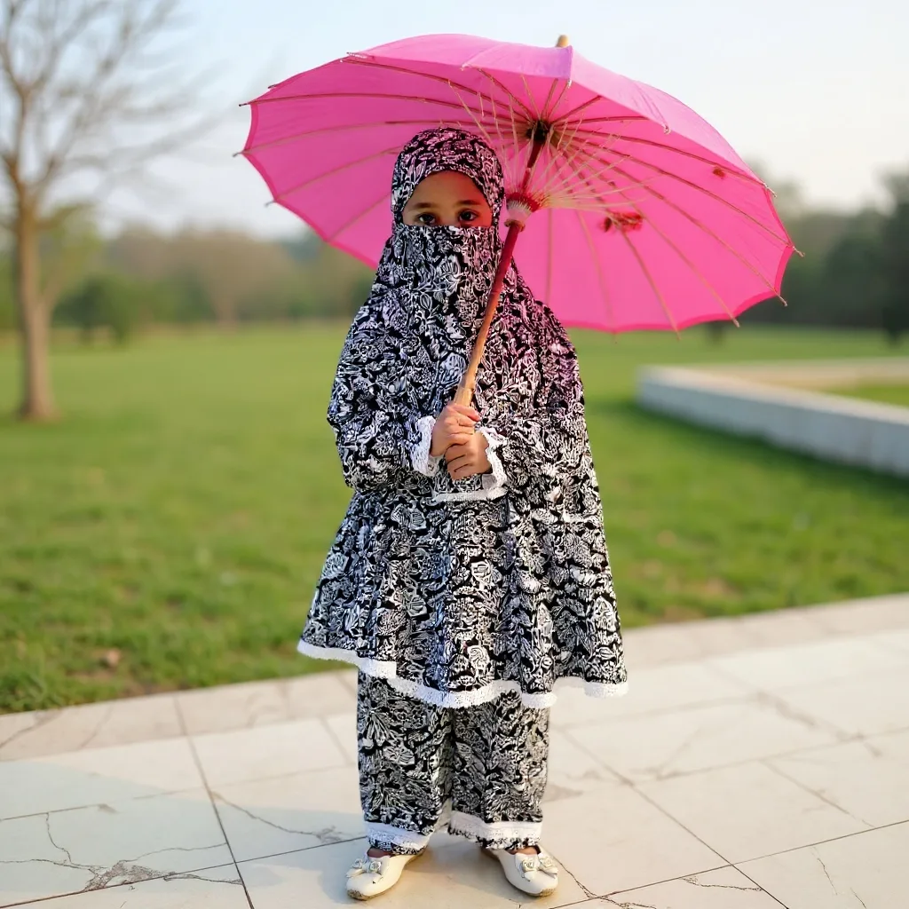 Kids Lilen Khimar Set KCK128