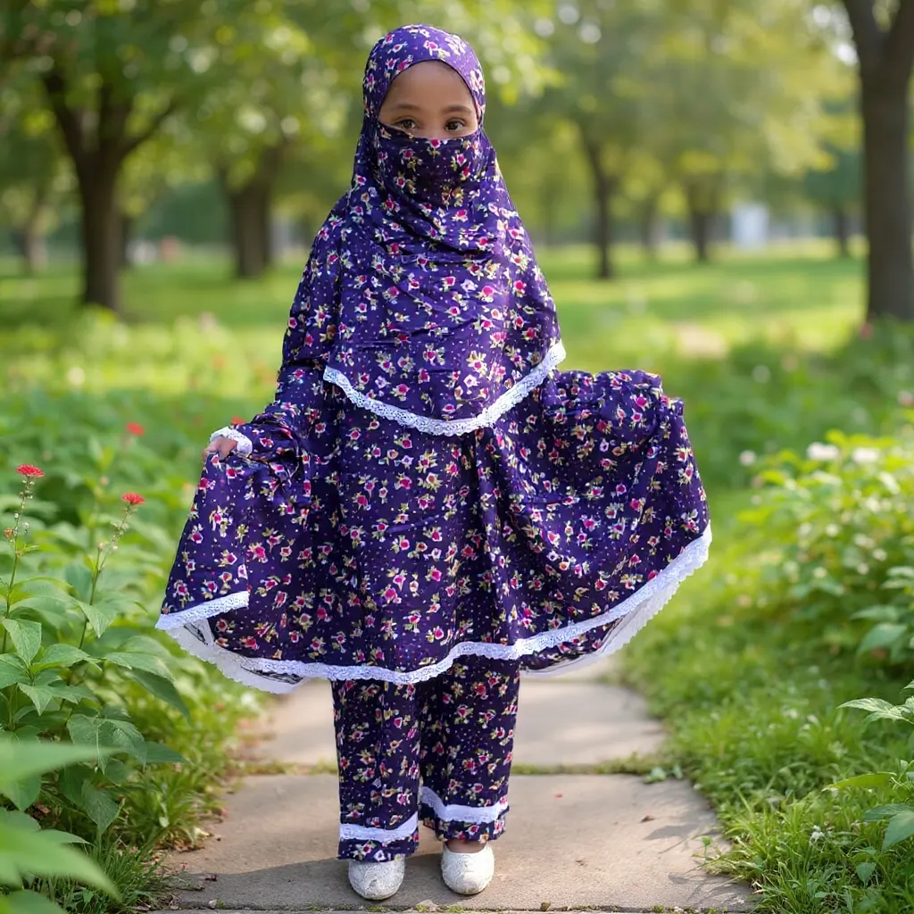 Kids Lilen Khimar Set KCK127