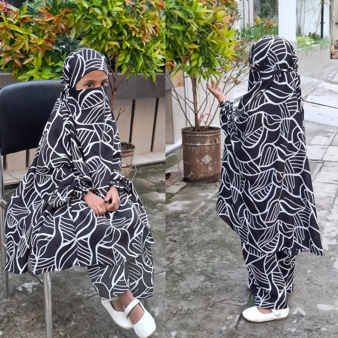 Kids Cherry Khimar Set KCKS123