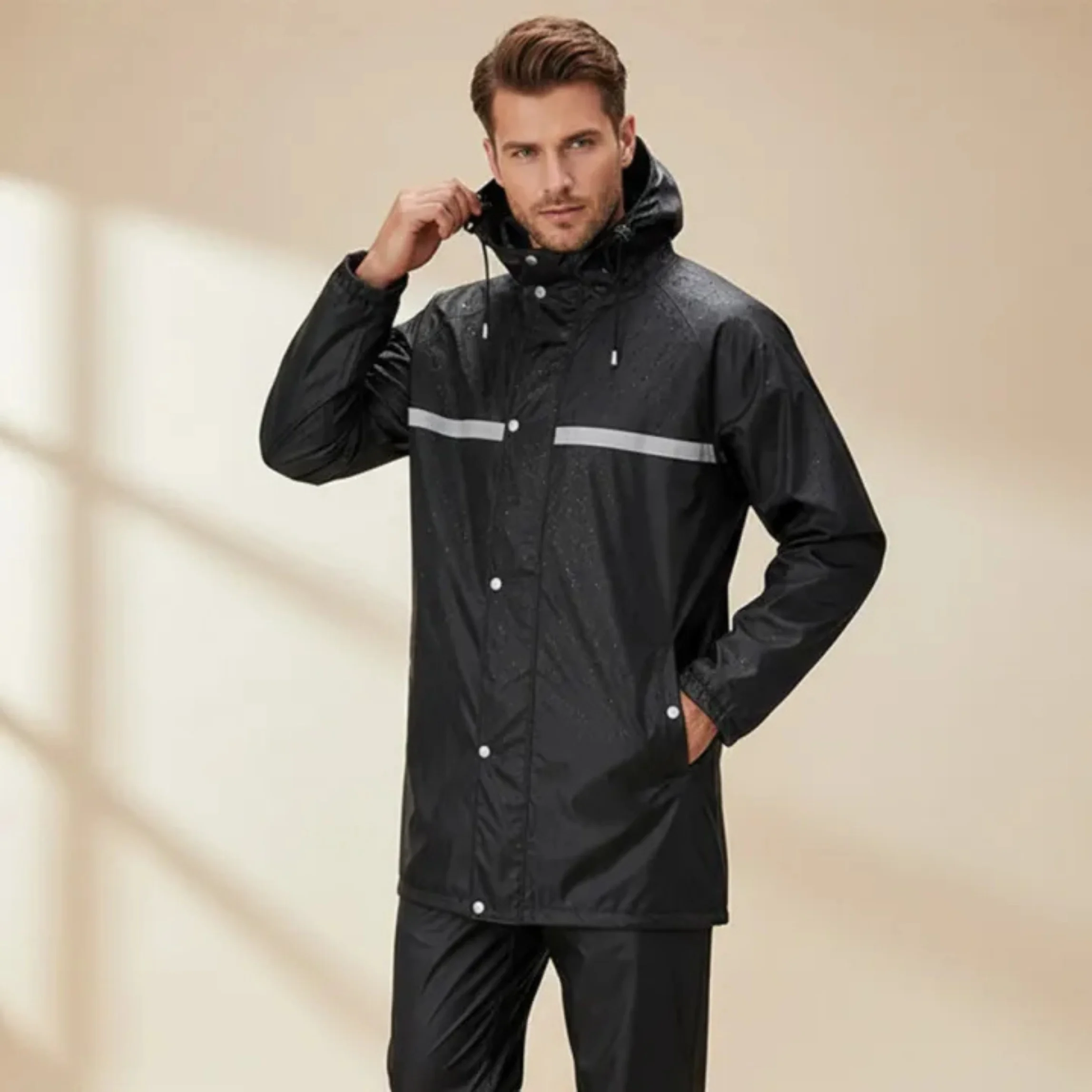 BMW Raincoat Heat Sealing With VIP Fabrics for Bikers (Raincoat)